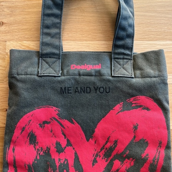 Desigual Tote/Hand Bag “Me and You” - Picture 7 of 13